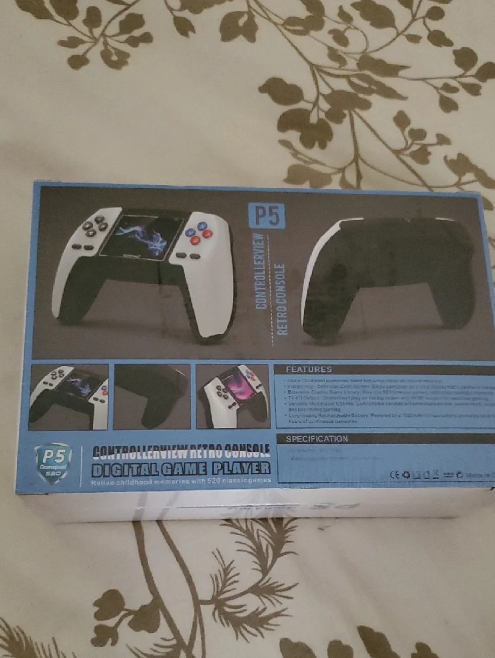 P5 Retro Handheld Game Console 500+ Games NWT